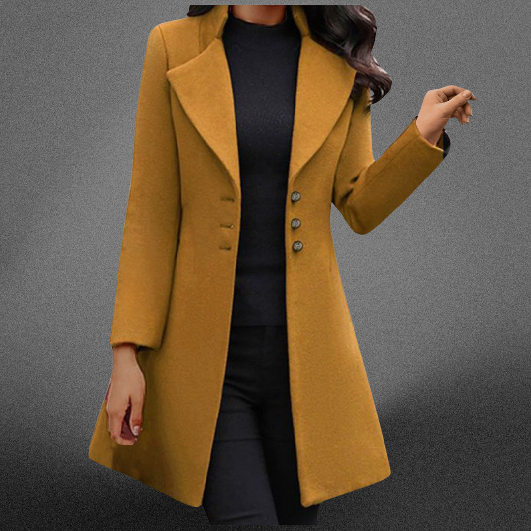 Vinci™ | Manteau luxueux à manches longues en laine italienne