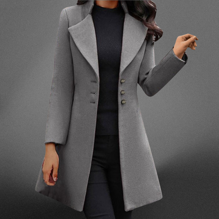 Vinci™ | Manteau luxueux à manches longues en laine italienne