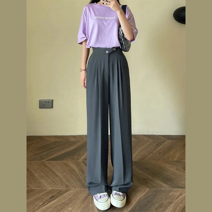 Pauline – Pantalon large en lin