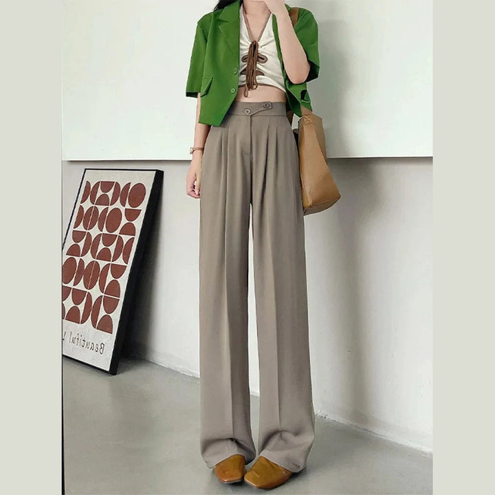 Pauline – Pantalon large en lin