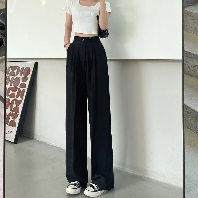 Pauline – Pantalon large en lin