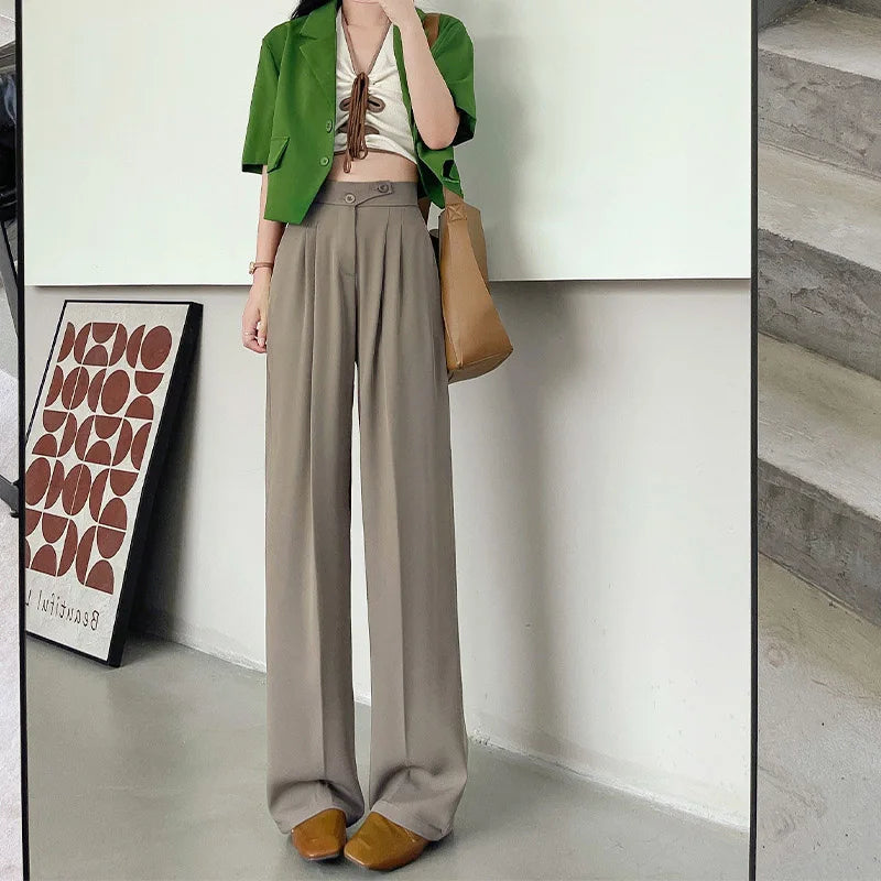 Pauline – Pantalon large en lin