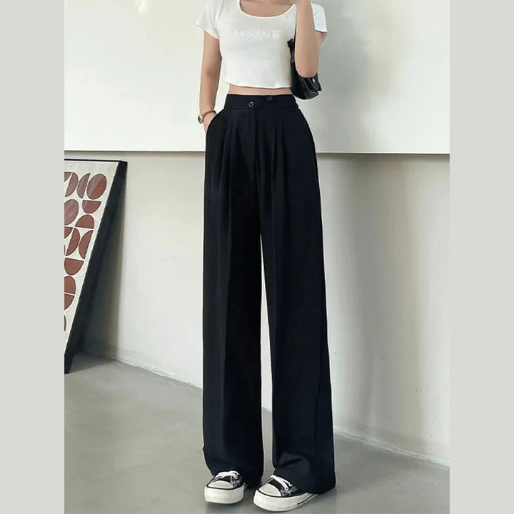 Pauline – Pantalon large en lin