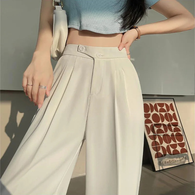Pauline – Pantalon large en lin