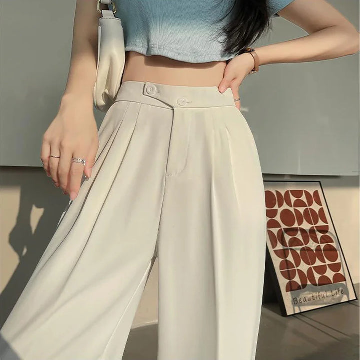 Pauline – Pantalon large en lin