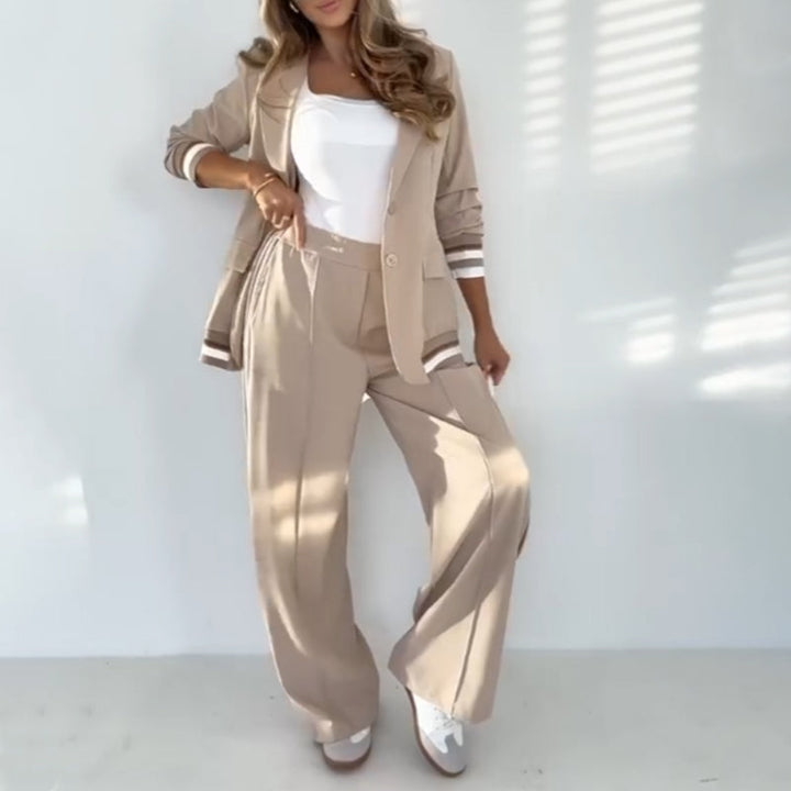 Beige décontracté® | ensemble 2 pièces