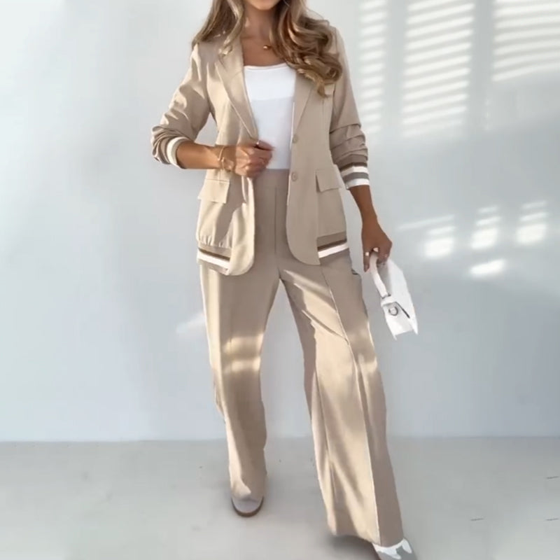 Beige décontracté® | ensemble 2 pièces