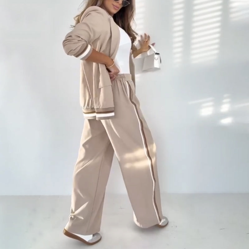 Beige décontracté® | ensemble 2 pièces