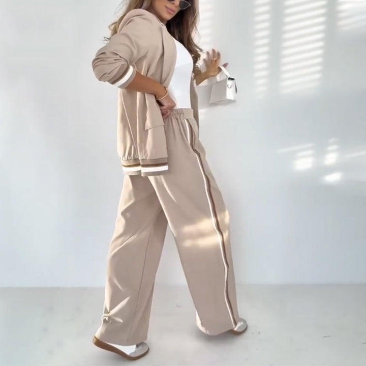 Beige décontracté® | ensemble 2 pièces