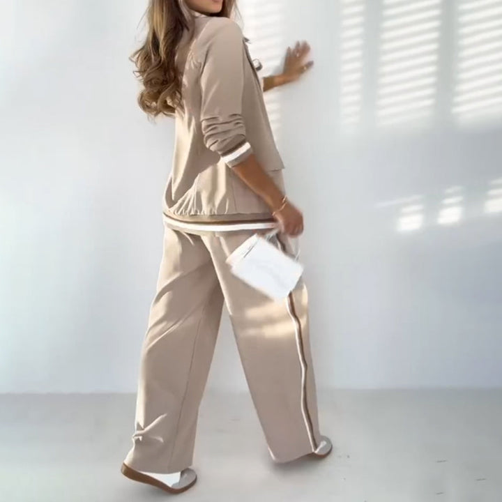 Beige décontracté® | ensemble 2 pièces